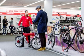 Breed assortiment e-bikes bij Media Markt