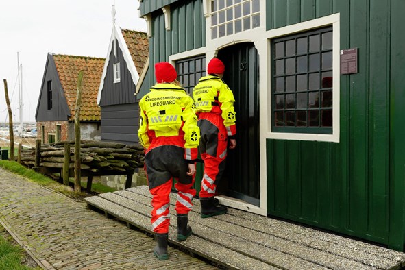 Demonstratie reddingsbigrade in Zuiderzeemuseum 3