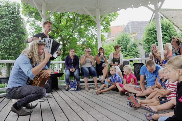 Maritiem Festival muziekkapel_Foto Frank Bedijs