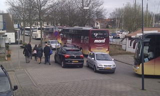 Bussen in Hoornse binnenstad