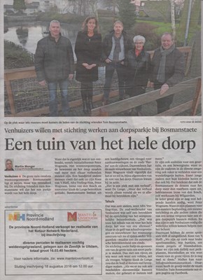 Artikel Dagblad voor West-Friesland 24-01-2017