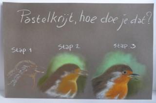 Pastelkrijt tekenen