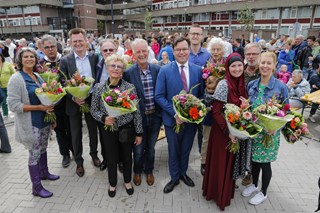 121 JH Buurtfeest Sterflats en uitreiking Eenhoornspeld