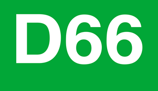 D66 logo