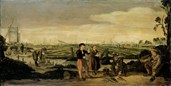 09 PB Lage Landen Vissers en boeren Arent Arentsz circa 1630,collectie Rijksmuseum