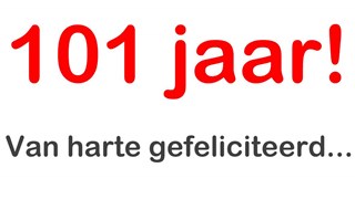 101 jaar