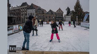 Schaatsen op de Roode Steen