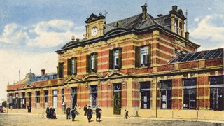 Foto1 Stationsgebouw in 1920