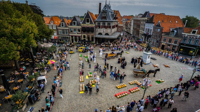 Kaasmarkt in Hoorn