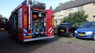 Brand in keuken woning Enkhuizen 1