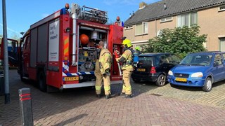 Brand in keuken woning Enkhuizen 2