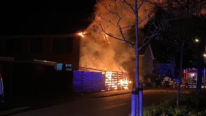 Brand in Enkhuizen 1