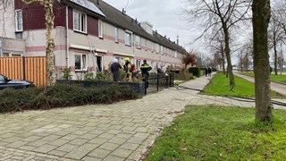 Woningbrand Boedijnhof in Hoorn 1