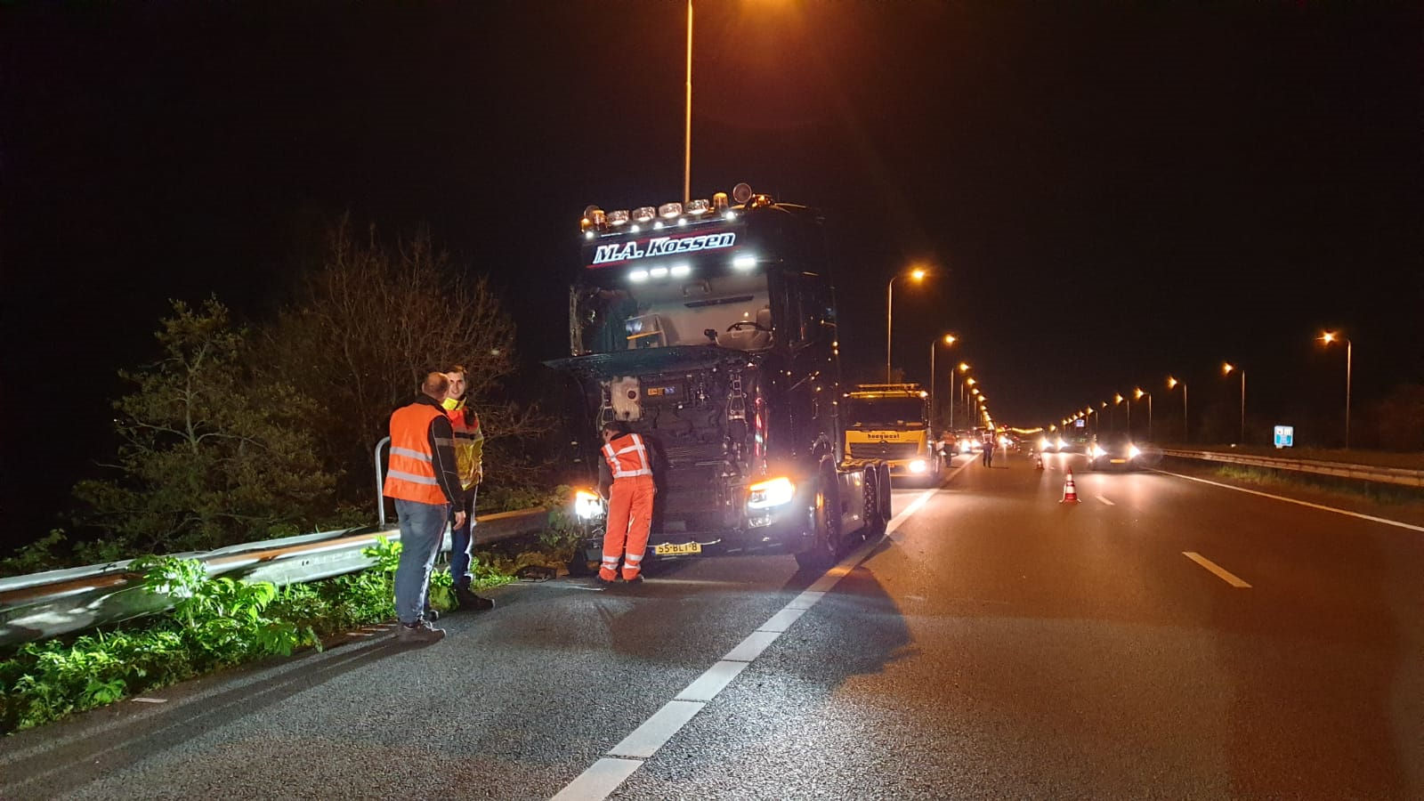 Pijlwagen Op A7 Geramd Door Vrachtwagen - HoornRadio / HoornGids - De ...