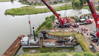 Takelen baggermolen nr 2