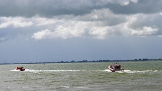 Vijf reddingsboten rukten uit voor medisch noodgeval