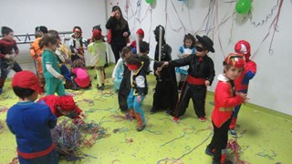 Kleutercarnaval op school