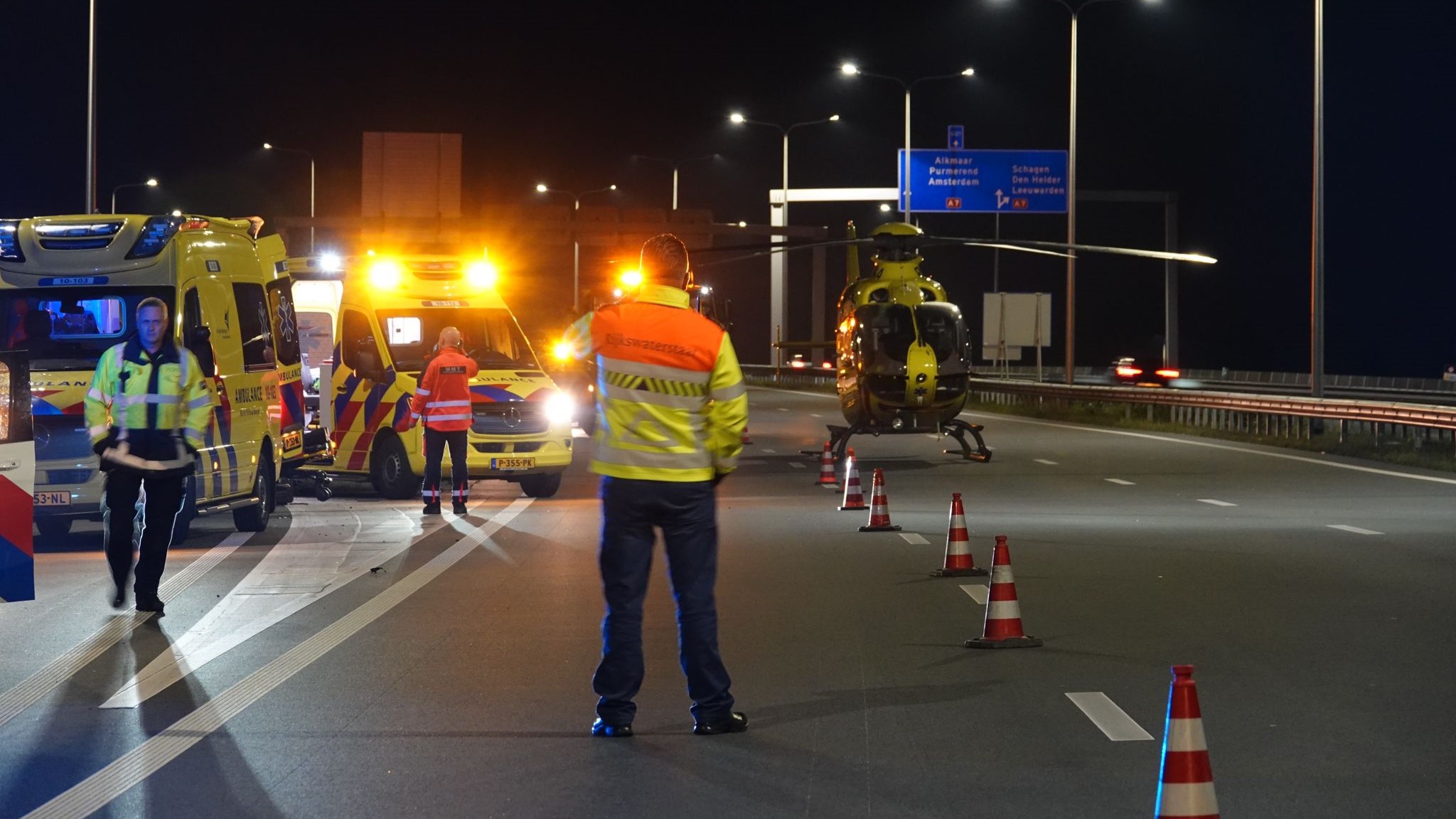 Motorrijder Overleden Bij Eenzijdig Ongeval Op De Westfrisiaweg ...