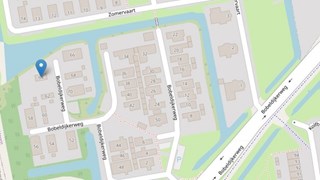 Plattegrond woonwagencentrum Bobeldijkerweg