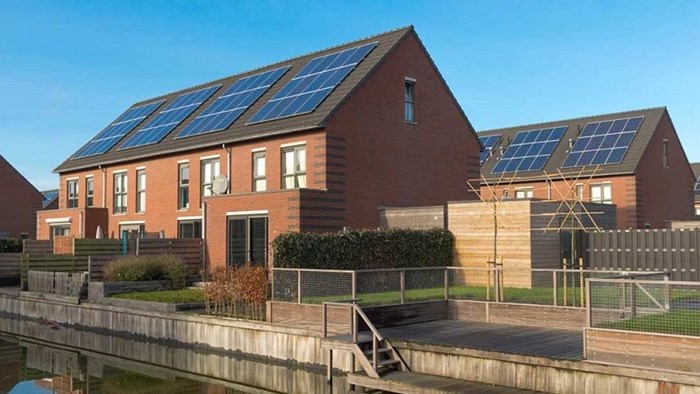 Zonnepanelen op daken