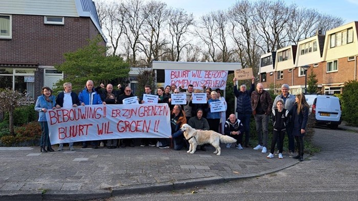 Buurtcomit&#233; Goudsmidsstraat strijdvaardig