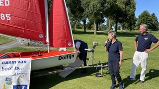 Dolfijn, nieuwe aangepaste zeilboot voor stichting Sailwise