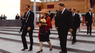 Opening Schouwburg Het Park op Westerdijk 4, 25 juni 2004
